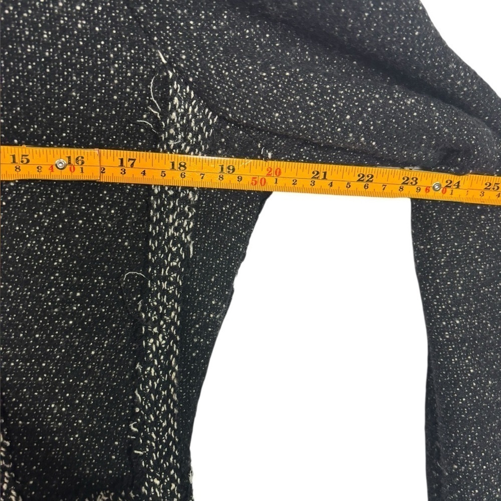 Rebecca Taylor Academia Business Structured Tweed Distressed Raw Hem Blazer 8 - Picture 12 of 15